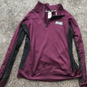PINK half zip jacket